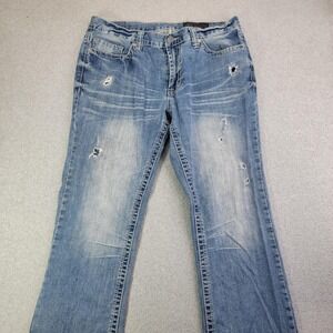 Axel Jeans Mens 36x32 Light Wash Blue Volcott Vintage Boot Bootcut Denim Pants